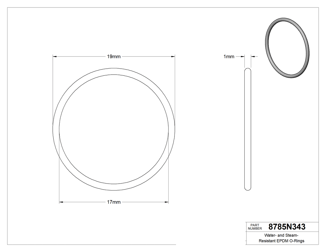 Technical drawing - 8785N343